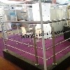 GL02;pour les grands place main courante avec tube de 63mm pies de 50mm et les lisses de 30mm