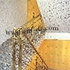 RL01:rampe d'escalier poli miroirs avec les lisses.
