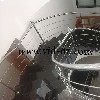 RL01:rampe d'escalier poli miroirs avec les lisses.