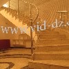 RL01:rampe d'escalier poli miroirs avec les lisses.