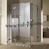 Cabine pour salle de bain en verre trempe 10m